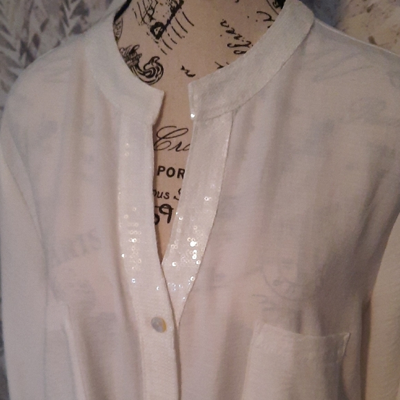 Joseph Ribkoff White Blouse - Picture 2 of 4